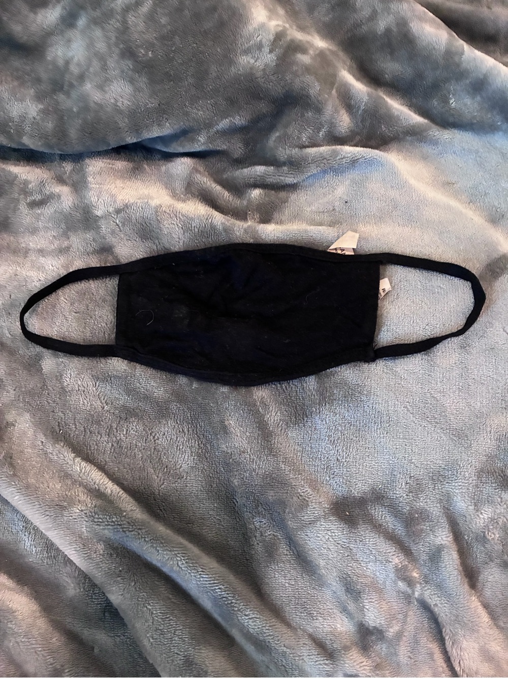 Bella + Canvas Reusable Black Cloth Face Mask